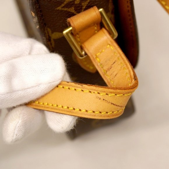 Louis Vuitton Monogram Saint-Cloud MM Shoulder Bag M51243 Brown Women's P1364026 - Picture 10 of 10